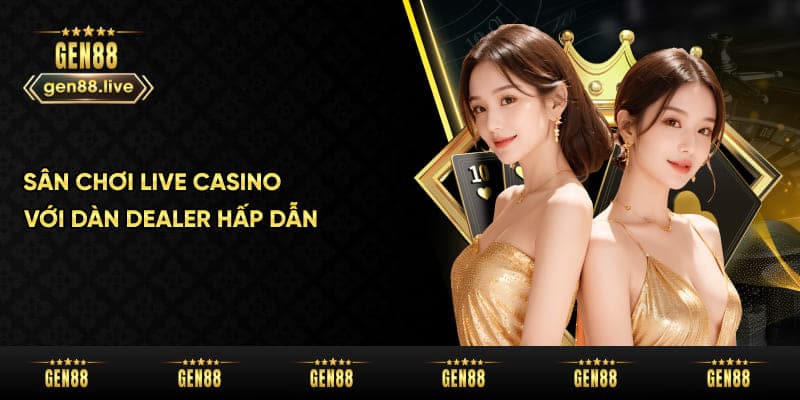 Sân Chơi Live Casino Với Dàn Dealer Hấp Dẫn