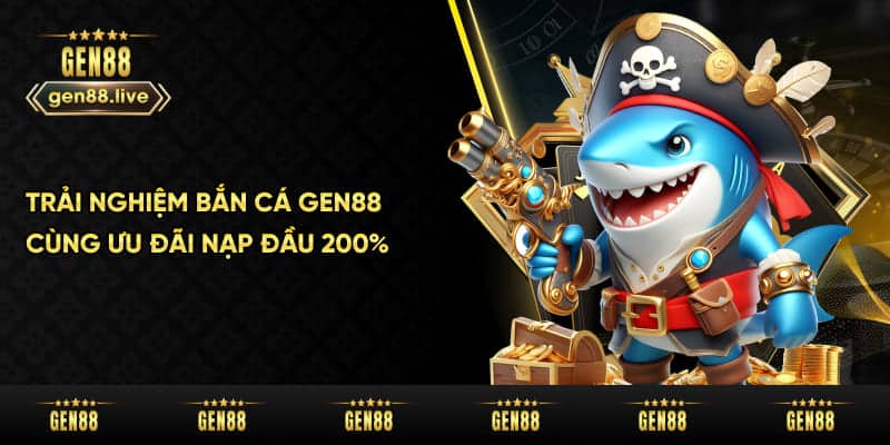 Trải Nghiệm Bắn Cá Gen88 Cùng Ưu Đãi Nạp Đầu 200